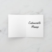 Anpassbare Quotes-Affirmationen oder -Nachrichten Karte (Innenseite)