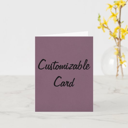 Anpassbare Quotes-Affirmationen oder -Nachrichten Karte (Gelbe Blume)