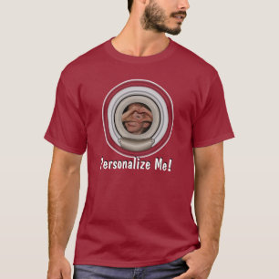 Anpassbare Rahmen zum Hinzufügen Ihres Fotos T-Shirt