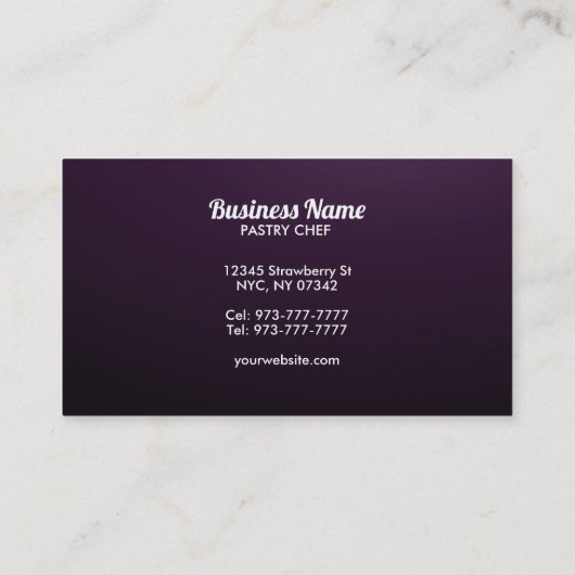 Anpassbare Ramen Soup-Visitenkarten Visitenkarte (Rückseite)