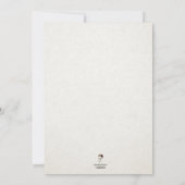 Anpassbare Retro Hexeneinladung Einladung (Rückseite)