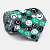 Anpassbare Retro Ovals-Krawatte Krawatte (Gerollt)