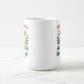 Anpassbare Retro-Weihnachten Kaffeetasse (Mittel)
