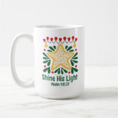 Anpassbare Retro-Weihnachten Kaffeetasse (Links)