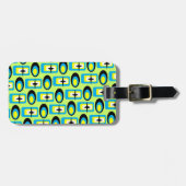 Anpassbare Retroformen Gepäckanhänger (Vorderseite horizontal)