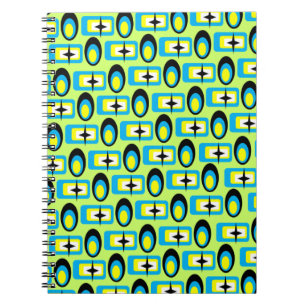 Anpassbare Retroformen Notizblock