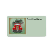 Anpassbare Roadkill Kitesetikett Adressaufkleber (Vorne)