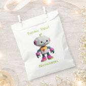 Anpassbare Roboter-Kinder Geschenktütchen (Ausgeschnitten)