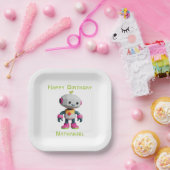 Anpassbare Roboter-Kinder-Pappteller Pappteller (Party)