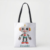 Anpassbare Roboter-Kinder Tasche (Vorderseite)