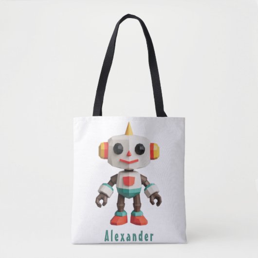 Anpassbare Roboter-Kinder Tasche (Vorderseite)