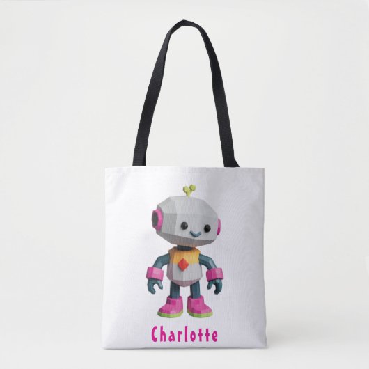 Anpassbare Roboter-Kinder Tasche (Vorderseite)