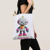 Anpassbare Roboter-Kinder Tasche (Von Nahem)