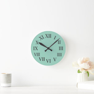Anpassbare römische Zahlen Wanduhr