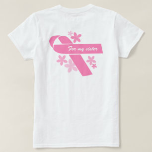 Anpassbare rosa Schleife T-Shirt