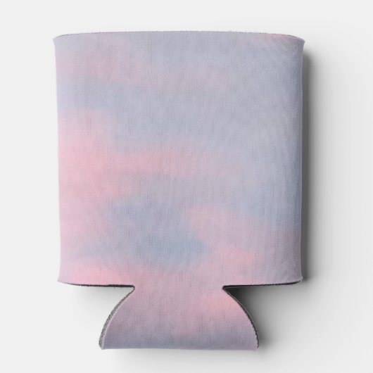 Anpassbare rosa Wolken Dosenkühler (Rückseite)