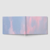 Anpassbare rosa Wolken Gästebuch (Voll)