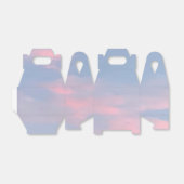 Anpassbare rosa Wolken Geschenkschachtel (Ungefaltet)