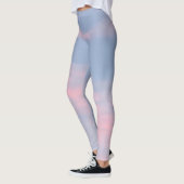 Anpassbare rosa Wolken Leggings (Links)