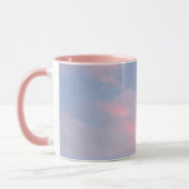 Anpassbare rosa Wolken Tasse (Links)