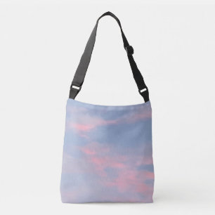 Anpassbare rosa Wolken Tragetaschen Mit Langen Trägern