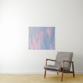 Anpassbare rosa Wolken Wandteppich (Beispiel (Horizontal))