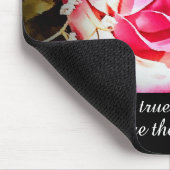 Anpassbare Rose Mousepad (Ecke)