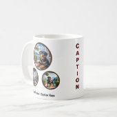 Anpassbare Rottweiler-Welpe Kaffeetasse (Vorderseite Links)