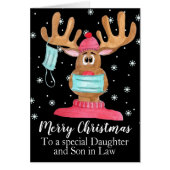 Anpassbare Rudolph Face Masked Reindeer (Vorne)