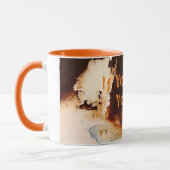 Anpassbare Rust Art Cool Lustig Einzigartig Tasse (Links)