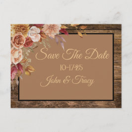 Anpassbare Save the Date-Designs Postkarte