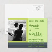 Anpassbare Save the Date Karte (Vorne/Hinten)