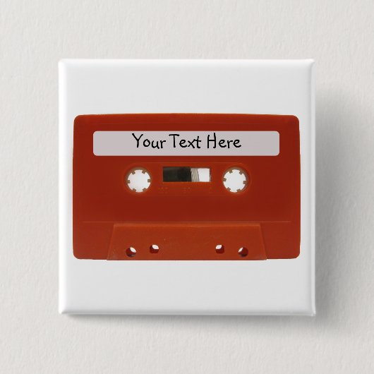 Anpassbare Schaltfläche für Red Cassette Button (Vorderseite)