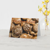 Anpassbare Schokoladenkarte Karte (Gelbe Blume)