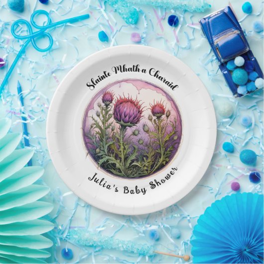 Anpassbare Schottische Party-Platte Pappteller (Party)