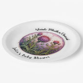 Anpassbare Schottische Party-Platte Pappteller (Schrägansicht)