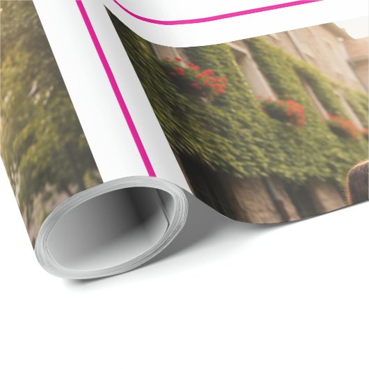 Anpassbare Schreibpapiere Geschenkpapier (Rolleneckpunkt)