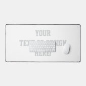 Anpassbare Schreibtischmatte - Hinzufügen von Text (Tastatur & Maus)