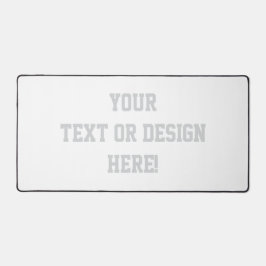 Anpassbare Schreibtischmatte - Hinzufügen von Text