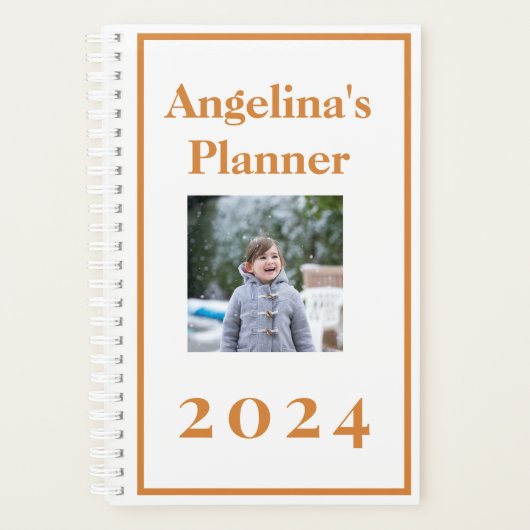 Anpassbare Schule Planer (Vorderseite)