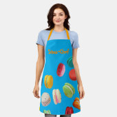 Anpassbare Schürze für "französische Macarons" (Getragen)