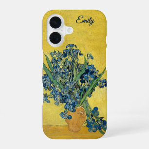 Anpassbare Schwertlilien von Vincent van Gogh  iPhone 16 Hülle