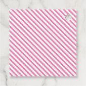 Anpassbare Seifenbeschriftungsmuster Moderne Geschenkanhänger (Rückseite)