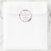 Anpassbare Seifenkleber Runder Aufkleber (Tasche)