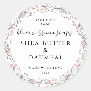 Anpassbare Seifenkleber Runder Aufkleber