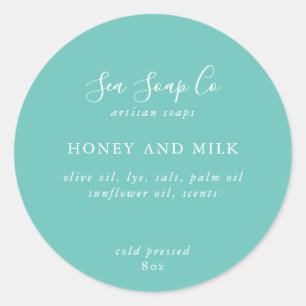Anpassbare Seifenkleber Runder Aufkleber