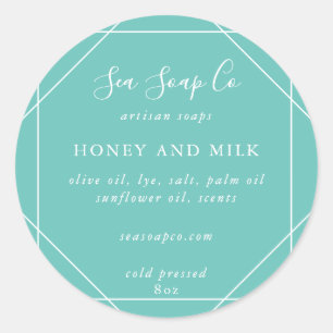 Anpassbare Seifenkleber Runder Aufkleber