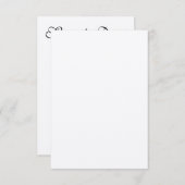 Anpassbare Sets zur Einladung von Hochzeiten (Vorne/Hinten)