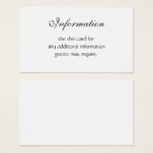 Anpassbare Sets zur Einladung von Hochzeiten (Vorne & Hinten)