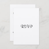 Anpassbare Sets zur Einladung von Hochzeiten (Vorne/Hinten)